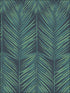Paradise Palm fabric in tropic midnight color - pattern number MB30004 - by Seabrook in the Beach House collection
