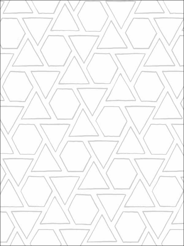 Sun Shapes wallpaper in daydream gray color - pattern number MB30105 - by Seabrook in the Beach House collection