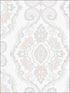 Nautical Damask wallpaper in pink sunset color - pattern number MB30301 - by Seabrook in the Beach House collection