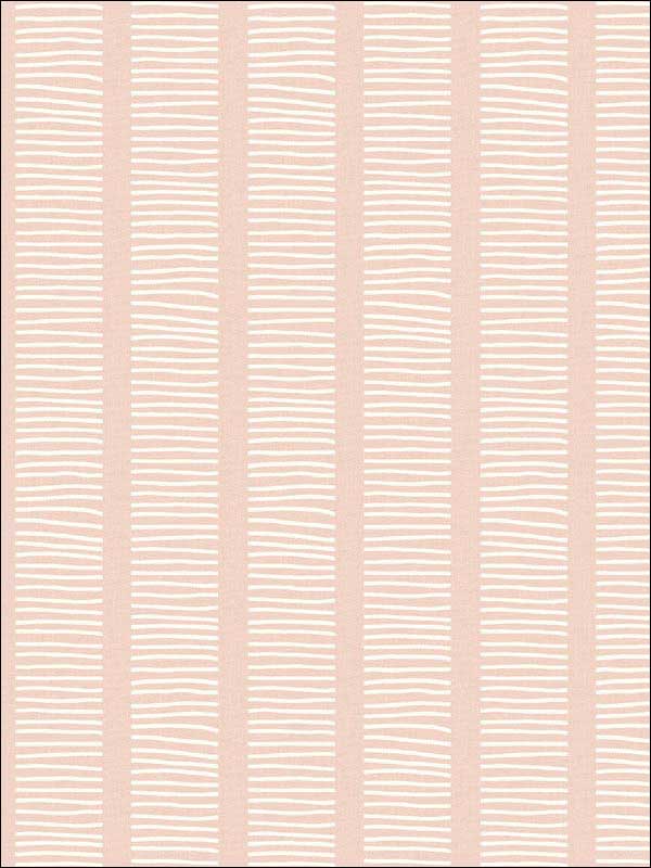 Coastline wallpaper in pink sunset color - pattern number MB30411 - by Seabrook in the Beach House collection