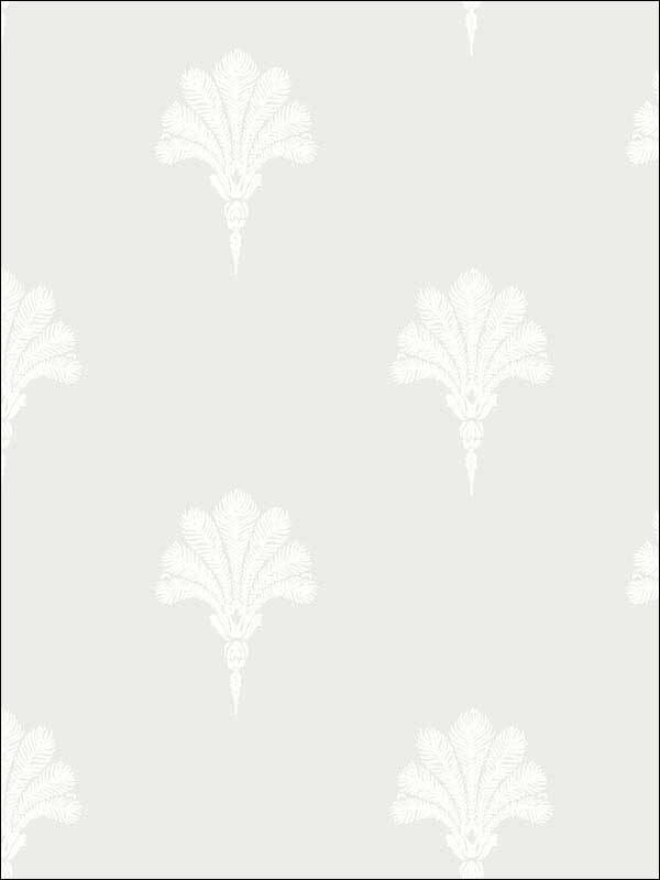 Summer Fan wallpaper in white sands color - pattern number MB31627 - by Seabrook in the Beach House collection