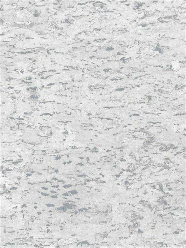 Cork Effect fabric in cool grey color - pattern number UK20800 - by Seabrook in the Shimmer by Pear Tree Studios collection