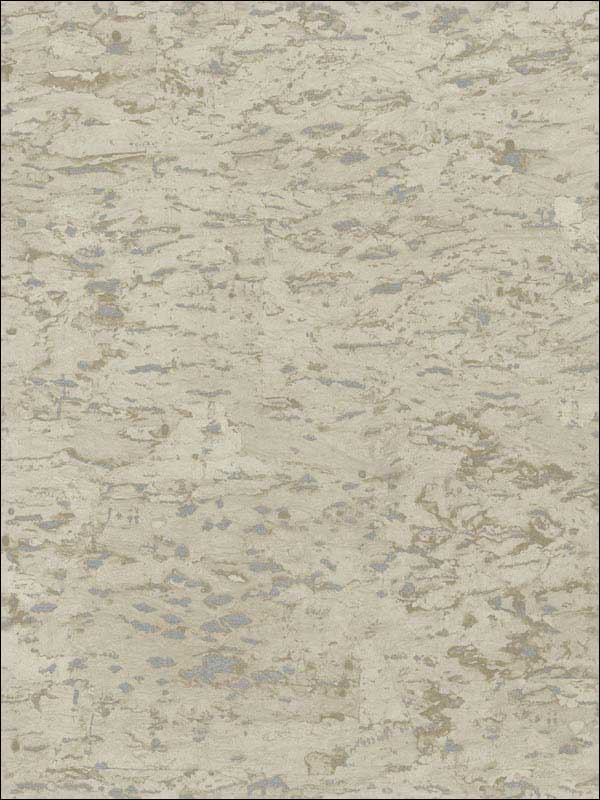 Cork Effect fabric in taupe color - pattern number UK20807 - by Seabrook in the Shimmer by Pear Tree Studios collection