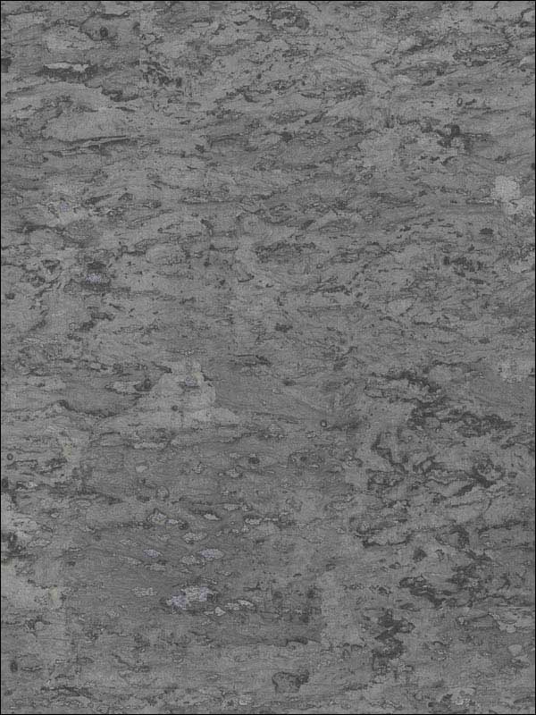 Cork Effect fabric in dark grey color - pattern number UK20820 - by Seabrook in the Shimmer by Pear Tree Studios collection