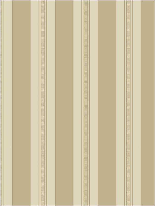 Striped fabric in gold cream glitter color - pattern number UK30903 - by Seabrook in the Shimmer by Pear Tree Studios collection