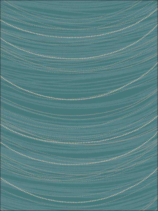 Beads fabric in ocean blue silver and glitter color - pattern number 2010604 - by Seabrook in the Aura by Etten Gallerie collection