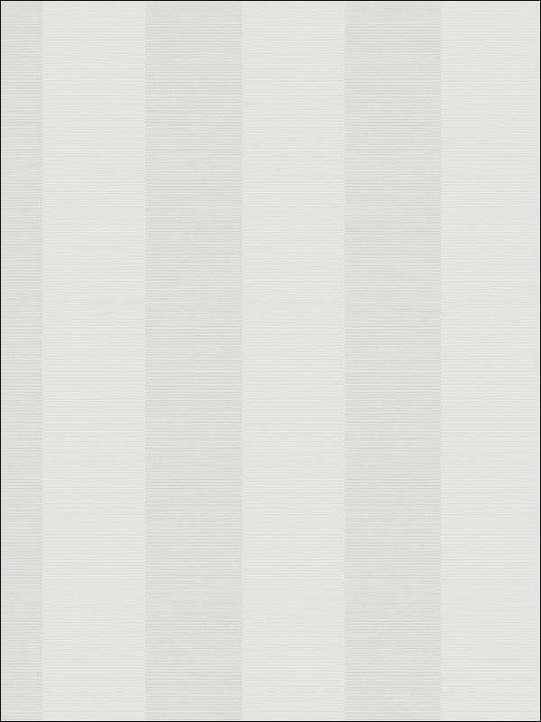 Stripe wallpaper in silver and ivory color - pattern number 2011308 - by Seabrook in the Aura by Etten Gallerie collection
