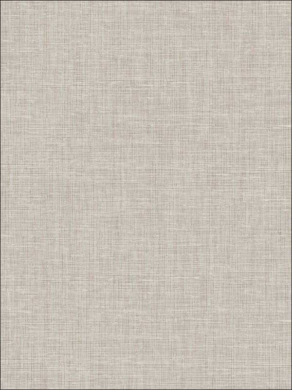 Elegant Burlap fabric in taupe and silver color - pattern number 2011406 - by Seabrook in the Aura by Etten Gallerie collection