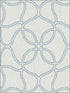 Geo Lattice wallpaper in ocean blue and tan color - pattern number 2011502 - by Seabrook in the Aura by Etten Gallerie collection