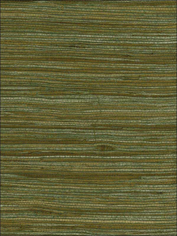Water Hyancinth wallpaper in green tan color - pattern number NR182X - by Seabrook in the Natural Resource Seabrook collection