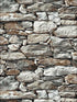 Stone Wall Peel and Stick wallpaper in brown and gray color - pattern number NW30900 - by NextWall in the Peel and Stick Wallpaper by Nextwall collection
