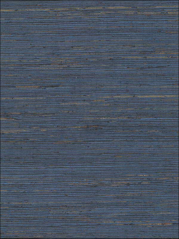 Pattini Grasscloth wallpaper in indigo color - pattern number 2829-82042 - by A Street Prints in the Fibers collection
