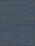Pattini Grasscloth wallpaper in indigo color - pattern number 2829-82042 - by A Street Prints in the Fibers collection