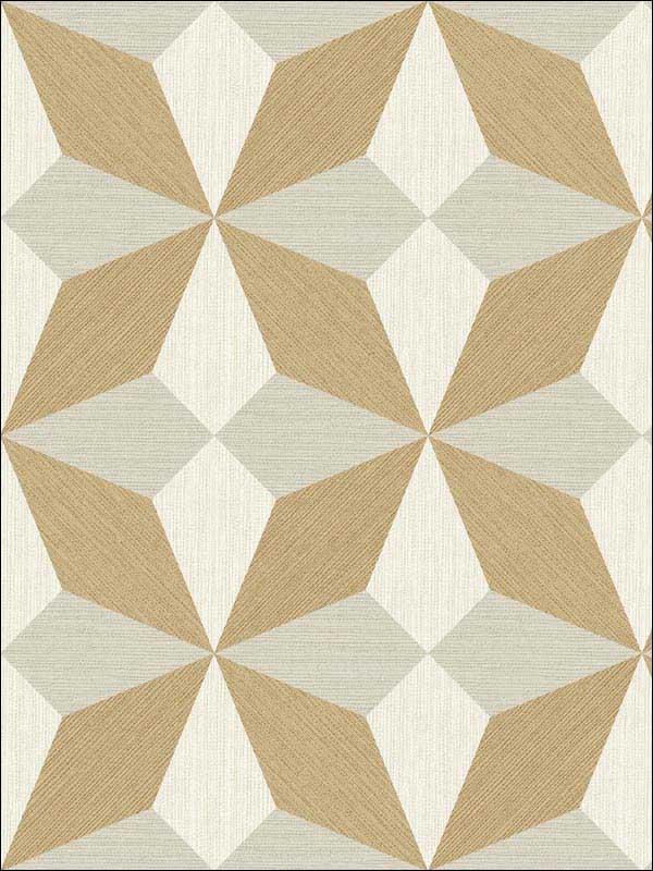 Valiant Faux Grasscloth Geometric fabric in beige color - pattern number 2908-25302 - by A Street Prints in the Alchemy collection