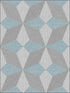 Valiant Faux Grasscloth Geometric fabric in aqua color - pattern number 2908-25304 - by A Street Prints in the Alchemy collection
