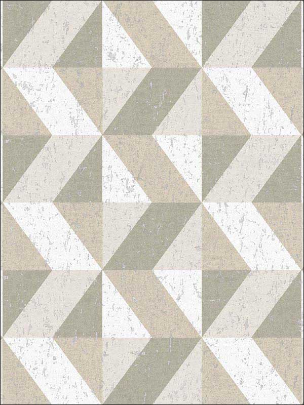 Cerium Concrete Geometric fabric in neutral color - pattern number 2908-25313 - by A Street Prints in the Alchemy collection
