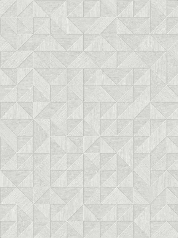 Gallerie Geometric Wood wallpaper in light grey color - pattern number 2908-25325 - by A Street Prints in the Alchemy collection