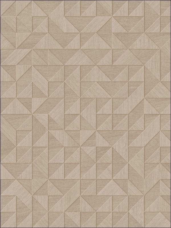 Gallerie Geometric Wood wallpaper in beige color - pattern number 2908-25328 - by A Street Prints in the Alchemy collection