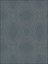 Relativity Geometric wallpaper in charcoal color - pattern number 2908-87107 - by A Street Prints in the Alchemy collection