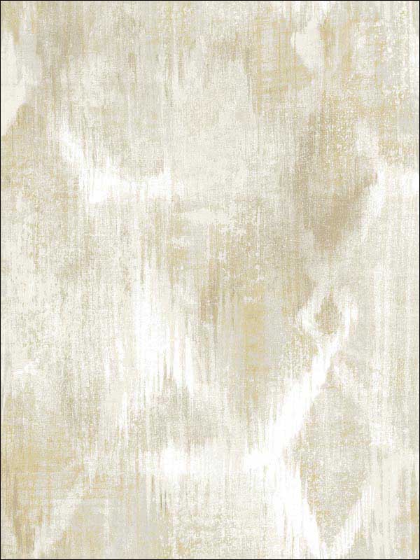 Perspective Abstract Geometric wallpaper in mustard color - pattern number 2908-87111 - by A Street Prints in the Alchemy collection