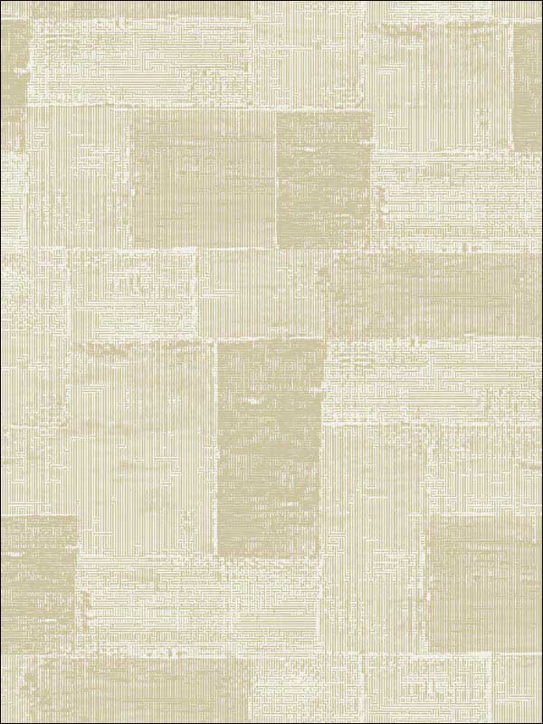 Composition Global Geometric wallpaper in gold color - pattern number 2908-87115 - by A Street Prints in the Alchemy collection