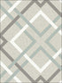 Saltire Emile Lattice fabric in taupe color - pattern number 2901-22649 - by A Street Prints in the Perennial collection