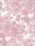 Birds of Paraside Breeze Floral fabric in red color - pattern number 2901-25410 - by A Street Prints in the Perennial collection