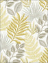 Palomas Botanical wallpaper in mustard color - pattern number 2901-87502 - by A Street Prints in the Perennial collection