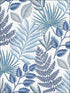 Palomas Botanical wallpaper in blue color - pattern number 2901-87505 - by A Street Prints in the Perennial collection