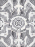 Topiary fabric in soot color - pattern number 115/2006.CS.0 - by Cole and Son in the Botanical Botanica collection