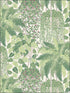 Fern fabric in leaf green and olive color - pattern number 115/7021.CS.0 - by Cole and Son in the Botanical Botanica collection