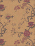Camellia wallpaper in crimson multi gold color - pattern number 115/8027.CS.0 - by Cole and Son in the Botanical Botanica collection