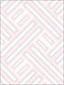 Rectangles wallpaper in pink metallic silver color - pattern number GX37601 - by Patton Norwall in the Geometrix collection