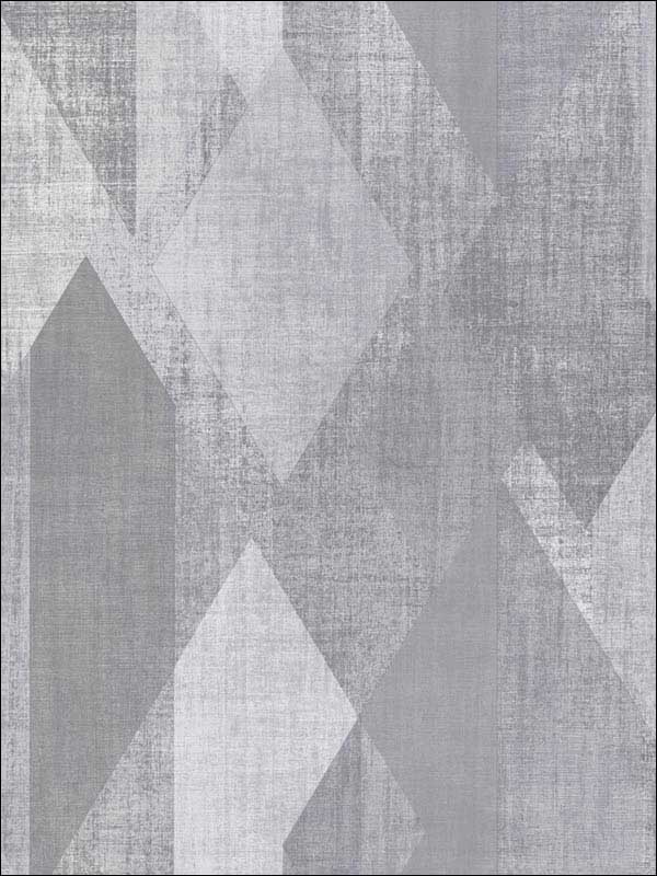 Glass Shards wallpaper in grey pepper color - pattern number GX37637 - by Patton Norwall in the Geometrix collection