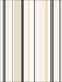 Step Stripe fabric in black tan taupe ebony color - pattern number ST36910 - by Patton Norwall in the Simply Stripes 3 collection