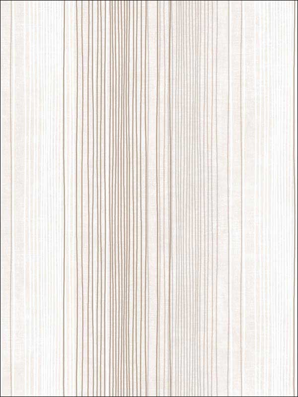 Random Stripe wallpaper in taupe brown color - pattern number ST36923 - by Patton Norwall in the Simply Stripes 3 collection