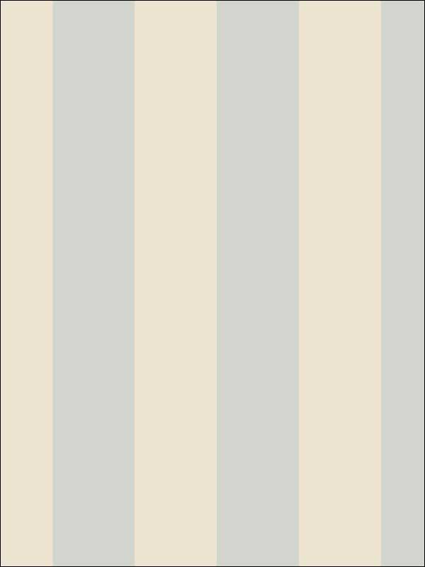 2.5 inch Tent Stripe wallpaper in light beige pale blue blue sea blue color - pattern number SY33916 - by Patton Norwall in the Simply Stripes 3 collection