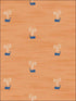 Tiny Whales fabric in orange and navy color - pattern number DA60312 - by Seabrook in the Day Dreamers collection
