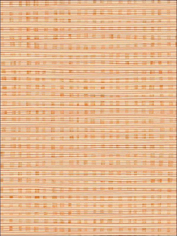 Weave wallpaper in terra cotta color - pattern number DA61301 - by Seabrook in the Day Dreamers collection