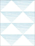 Geo Stripe wallpaper in sky blue color - pattern number DA61901 - by Seabrook in the Day Dreamers collection