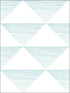 Geo Stripe wallpaper in teal color - pattern number DA61909 - by Seabrook in the Day Dreamers collection
