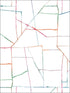 Geo Creative wallpaper in orange pink and green color - pattern number DA62101 - by Seabrook in the Day Dreamers collection
