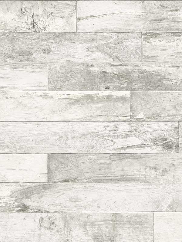 Weathered Wood wallpaper in gray color - pattern number NA51210 - by Seabrook in the Day Dreamers collection