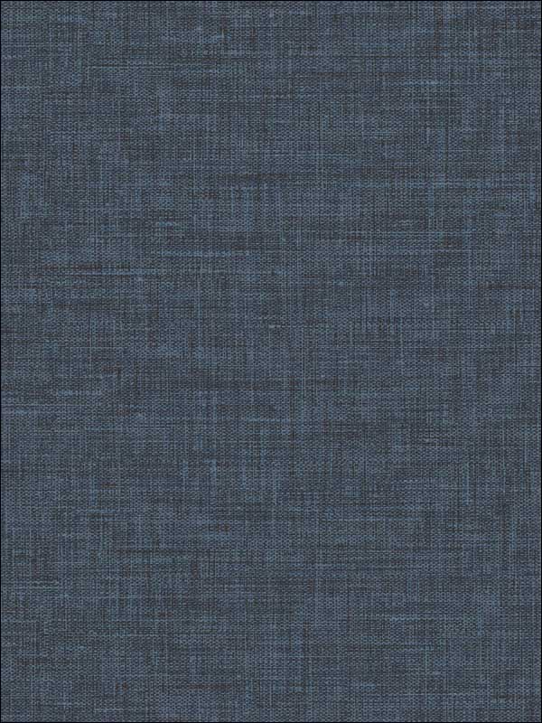 Easy Linen fabric in admiral blue color - pattern number BV30202 - by Seabrook in the Texture Gallery collection