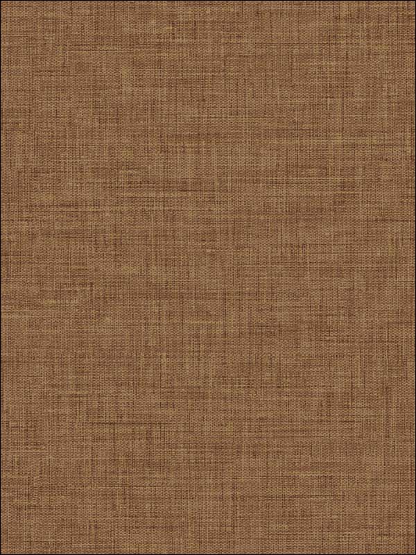 Easy Linen fabric in copper color - pattern number BV30206 - by Seabrook in the Texture Gallery collection