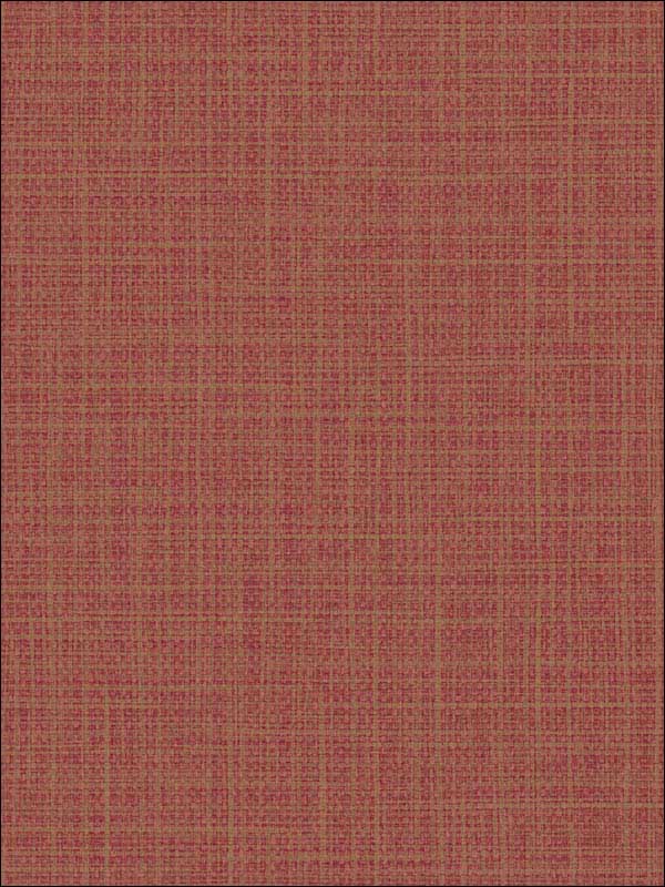 Woven Raffia wallpaper in cabernet color - pattern number BV30311 - by Seabrook in the Texture Gallery collection