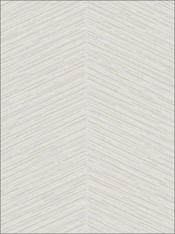 Herringbone Stripe fabric in metallic champagne and beige color - pattern number AW70700 - by Collins and Company in the Casa Blanca 2 collection
