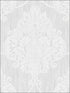 Puff Damask fabric in silver glitter and off white color - pattern number AW70800 - by Collins and Company in the Casa Blanca 2 collection