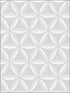 Lens Geometric wallpaper in metallic pearl and off white color - pattern number AW71708 - by Collins and Company in the Casa Blanca 2 collection