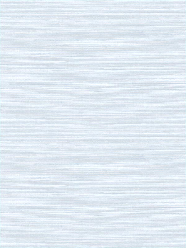 Vinyl Grasscloth fabric in blue mist color - pattern number AW74502 - by Collins and Company in the Casa Blanca 2 collection